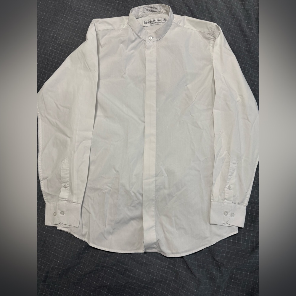 Classic White Men's Shirt